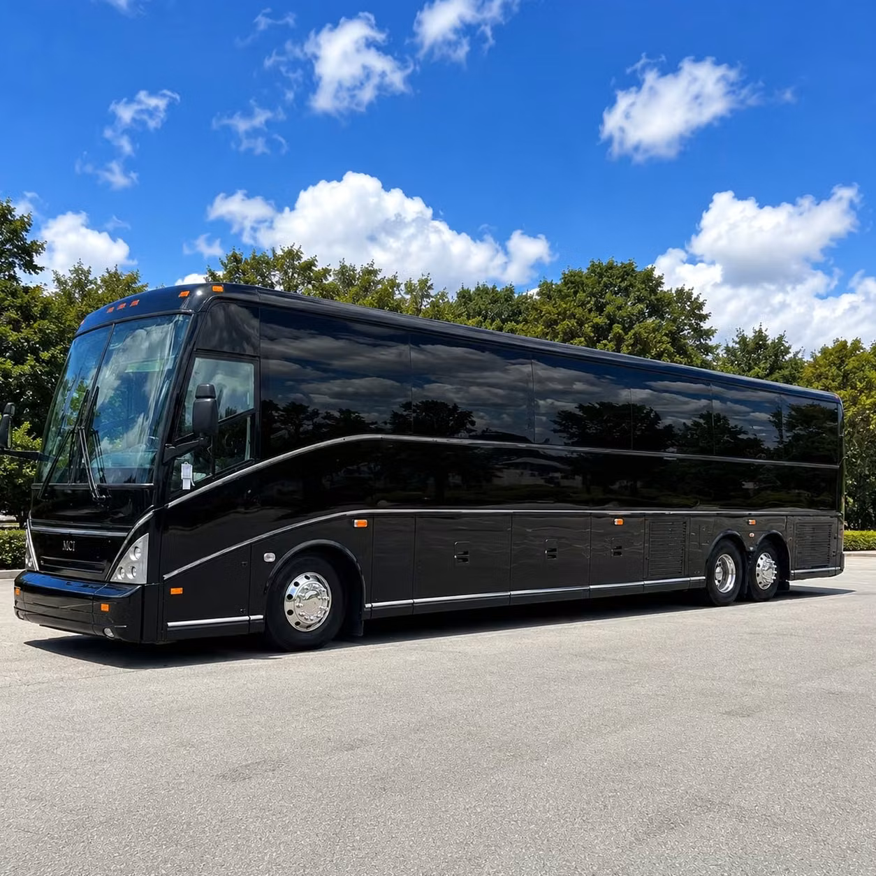 sap center in san jose is a quick ride and a charter bus makes it even easier