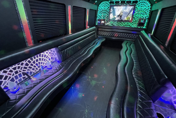 Sunnyvale Limo Bus Interior